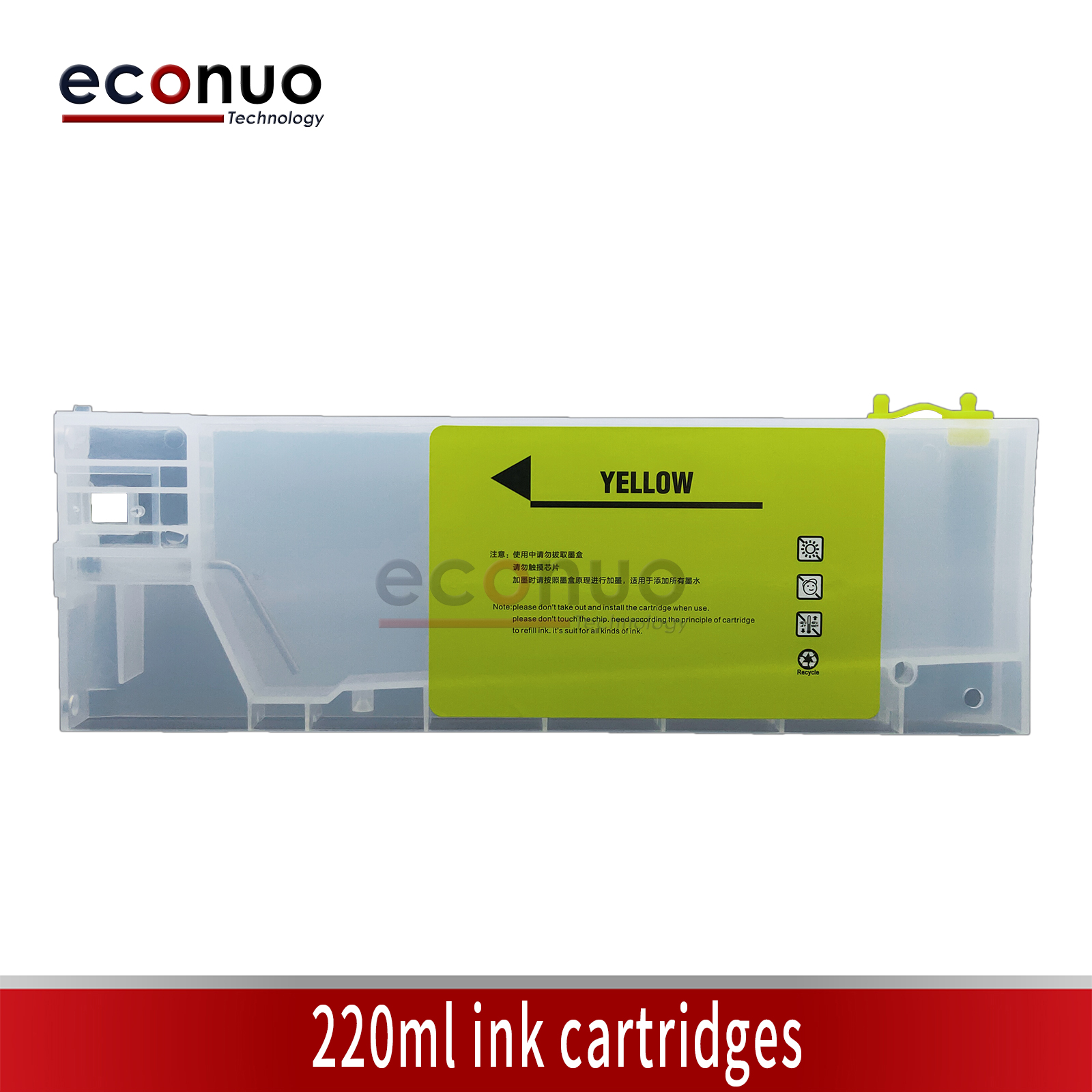 ECS1018-1 220ml transparent ink cartridges