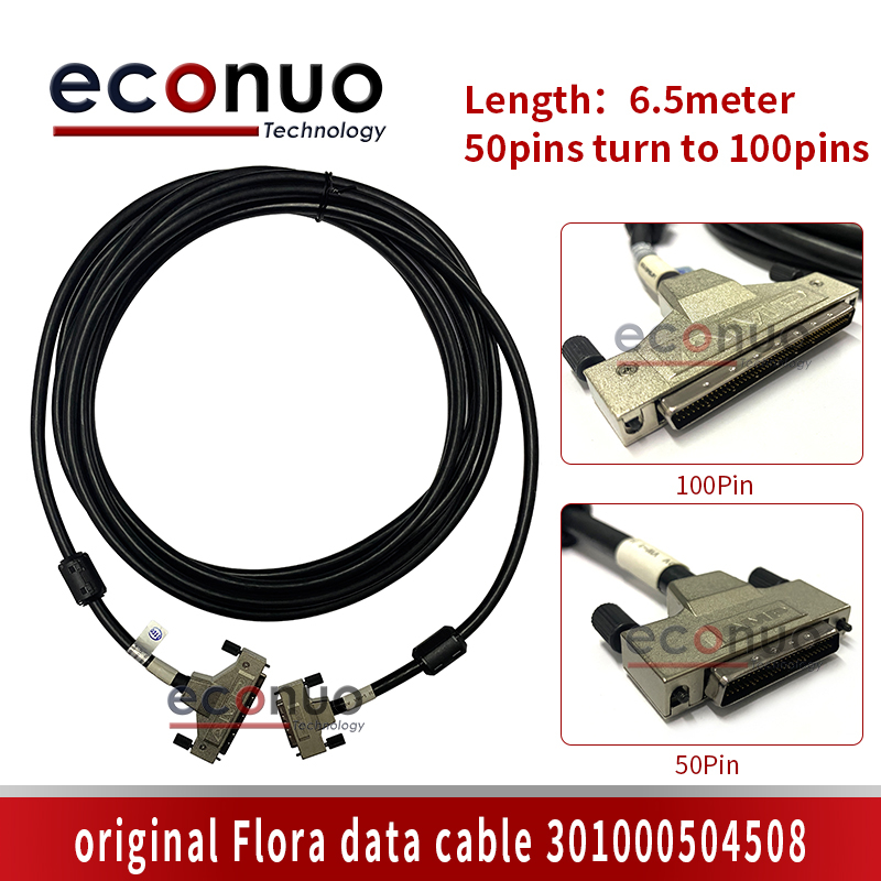 EF2003-1   original Flora data cable  50pins turn to 100pins