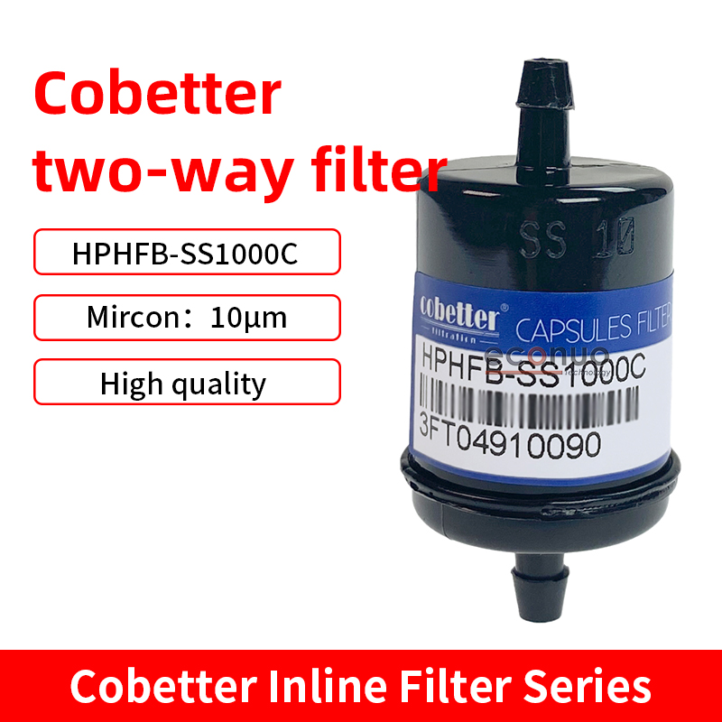 ET9015-4 Cobetter two-way filter HPHFB-SS1000C black 10μ